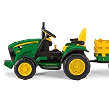 John deere Ground Force, giocattolo cavalcabile a batteria ricaricabile per bambini