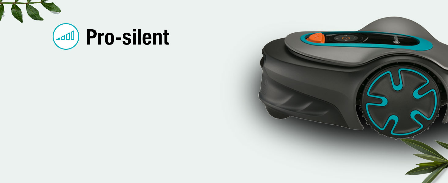 robot rasaerba, silenzioso, Gardena, sileno, giradino, pro silent