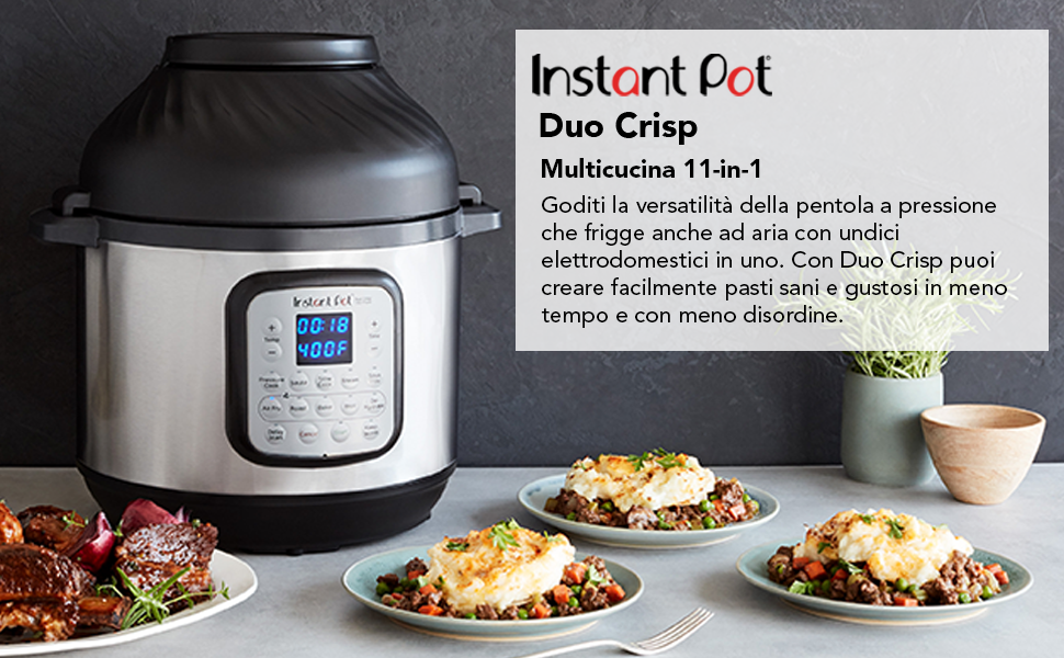 Instant brand duo crisp air fryer