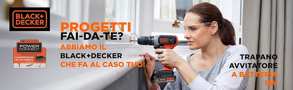 Trapano Avvitatore a batteria 18V;  trapano; trapano a batteria; 