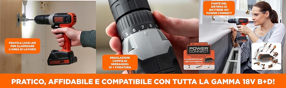 Trapano; Avvitatore; Piattaforma 18V