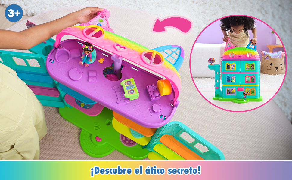 Gabby's Dollhouse, La Casa de Mu&ntilde;ecas de Gabby, Casa Festiva, Gabby gato