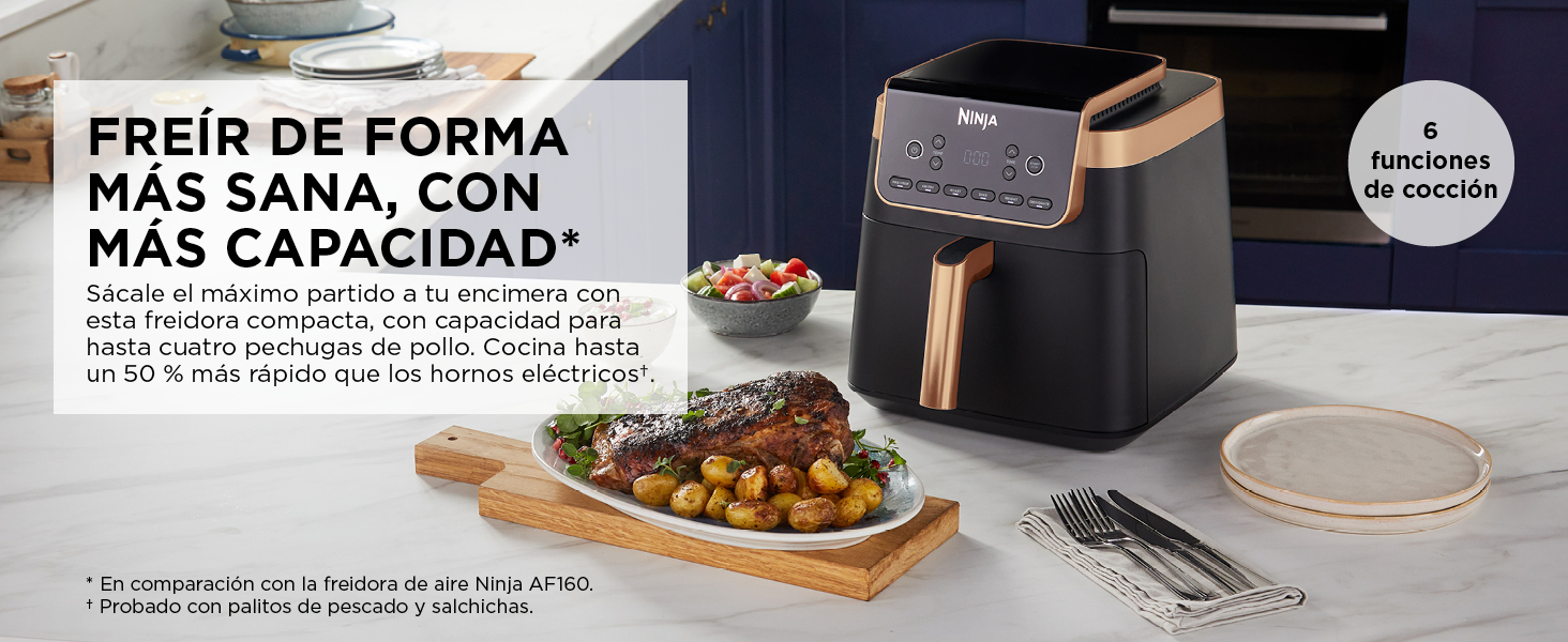Ninja MAX PRO Freidora de aire, 6,2L