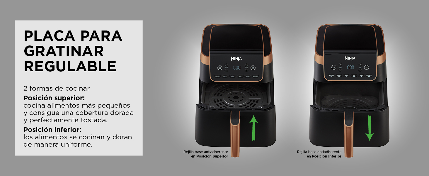 Ninja MAX PRO Freidora de aire, 6,2L