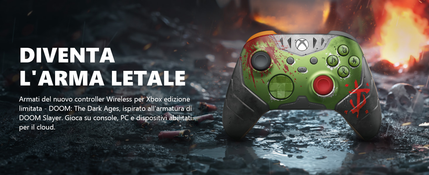 Xbox Wireless Controller DOOM LE