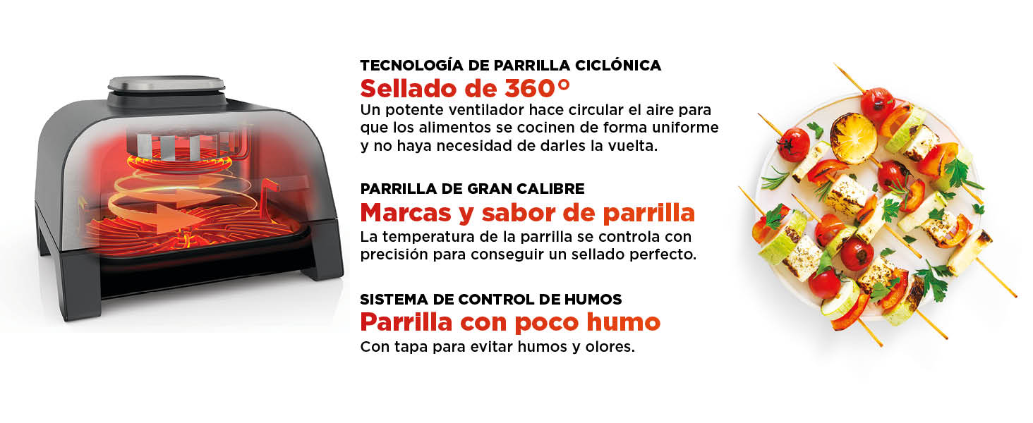 Ninja MAX 6 en 1 Freidora de aire y parrilla de interior