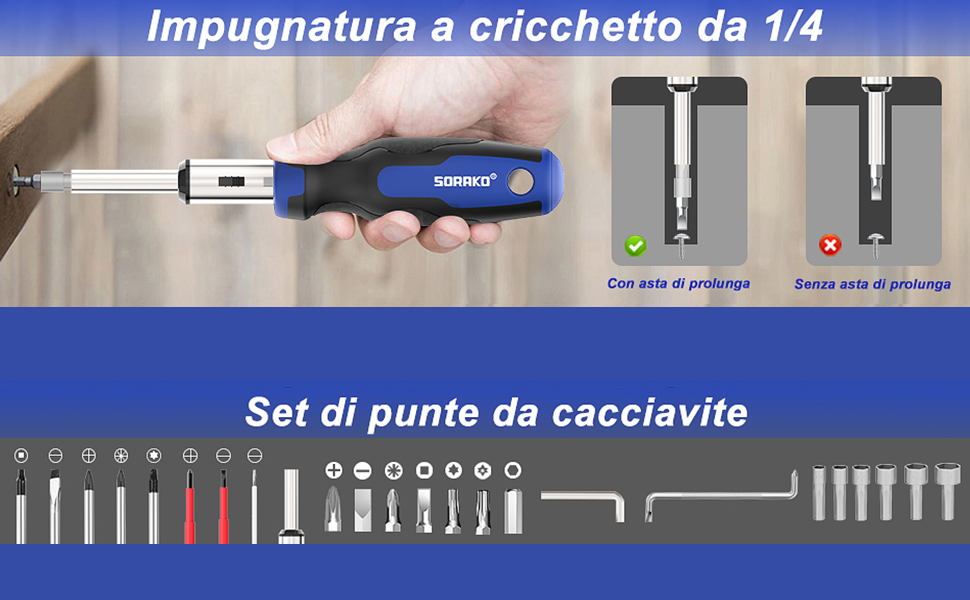 Set cacciaviti professionali