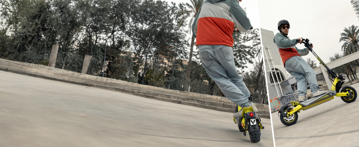 patinete doble motor, patinete el&eacute;ctrico todoterreno, Bongo V55 2x2 Connected