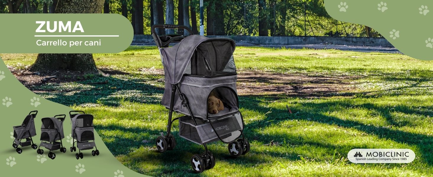 carrello per cani