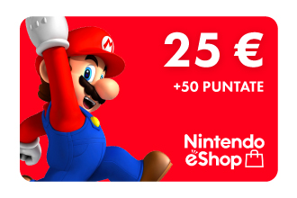 25&euro; Nintendo +50P