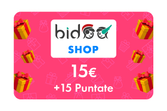 15&euro; Bidoo Shop &plus; 15 pt