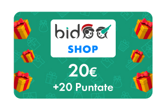20&euro; Bidoo Shop &plus; 20 pt