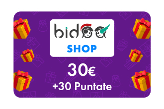 30&euro; Bidoo Shop &plus; 30 pt