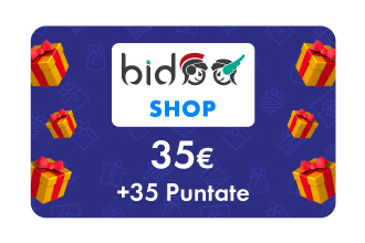 35&euro; Bidoo Shop &plus; 35 pt