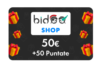 50&euro; Bidoo Shop &plus; 50 pt