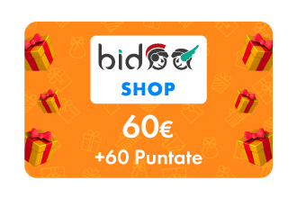 60&euro; Bidoo Shop &plus; 60 pt