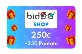 250&euro; Bidoo Shop &plus; 250 pt