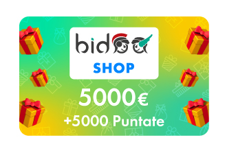 5000&euro; Bidoo Shop &plus; 5000 pt