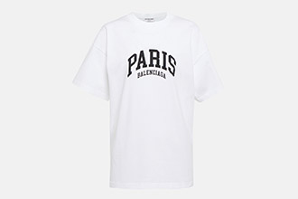 Balenciaga T shirt Paris White