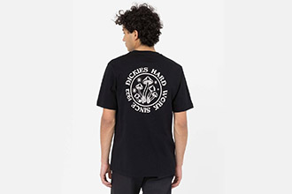 Dickies Camiseta Bayside Gardens Negra