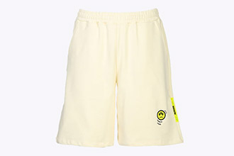 Barrow Bermuda in Felpa con Smile Burro