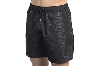 Bikkembergs Costume da Bagno Uomo Black