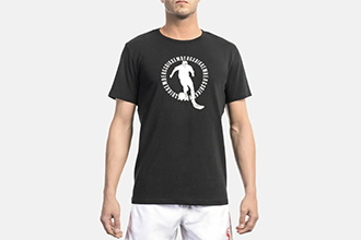 Bikkembergs T&dash;Shirt Uomo con Logo Black