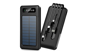 PowerBank Solare 20000mAh Black