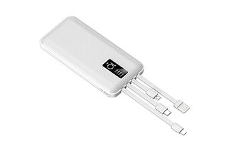 PowerBank 18800mAh con Cavi Bianco
