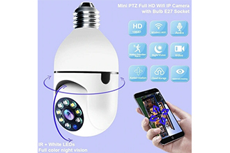 Telecamera IP Wifi Visuale a 360&deg;