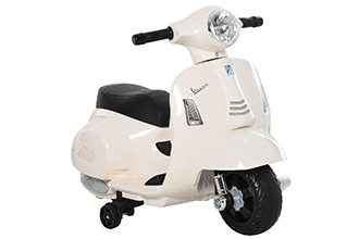 Vespa Elettrica per Bimbi 6V Bianca