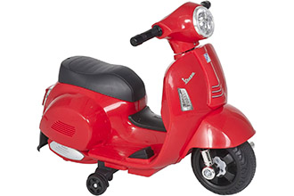 Vespa Elettrica per Bimbi 6V Rossa