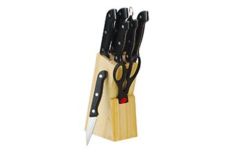 Set Coltelli con Supporto in Legno