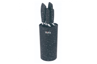Set 5 Coltelli da Cucina con Supporto