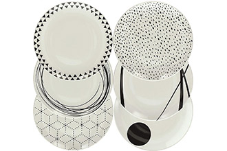 Tognana Graphic Servicio de mesa 18pz