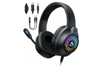 Auriculares para juegos con micrófono