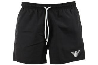 Emporio Armani Shorts da Mare Nero