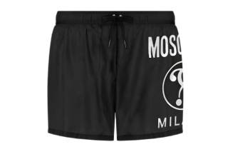 Moschino Boxer Mare Uomo Nero