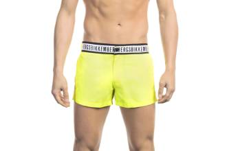 Bikkembergs Shorts da Mare Giallo Fluo