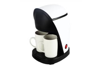 Cafetera con 2 Tazas de Cerámica