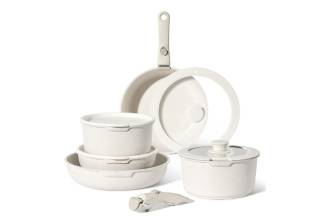 Batteria Pentole 11 Pz con Manici Amovibili