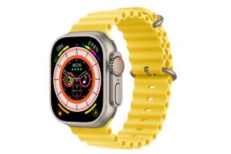 Smartwatch Display 1.93 Pollici Giallo