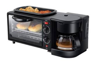 Horno Eléctrico 3 en 1 con Cafetera