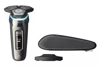 Philips Rasoio Elettrico Wet and Dry SkinIQ