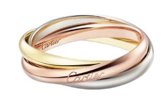Cartier Anillo Trinity de Oro