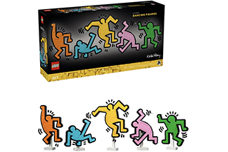 Lego Keith Haring Figure Danzanti