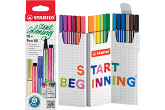 Stabilo Pen 68 Set da 18pz