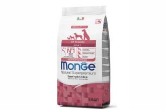 Monge All Breeds Adult Manzo con Riso 2,5kg