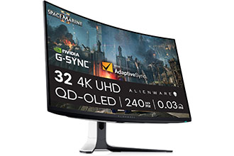 Alienware 32" Curvo 4K 240Hz OLED