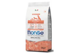 Monge All Breeds Adult Salmone con Riso 2,5Kg